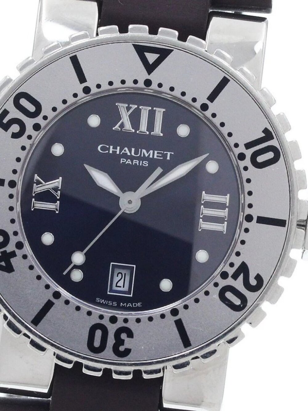 Chaumet Class one 622 Date purple Dial Quartz Boy's Watch